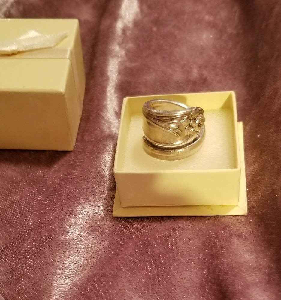 🧚‍♀️Spoon ring sterling silver